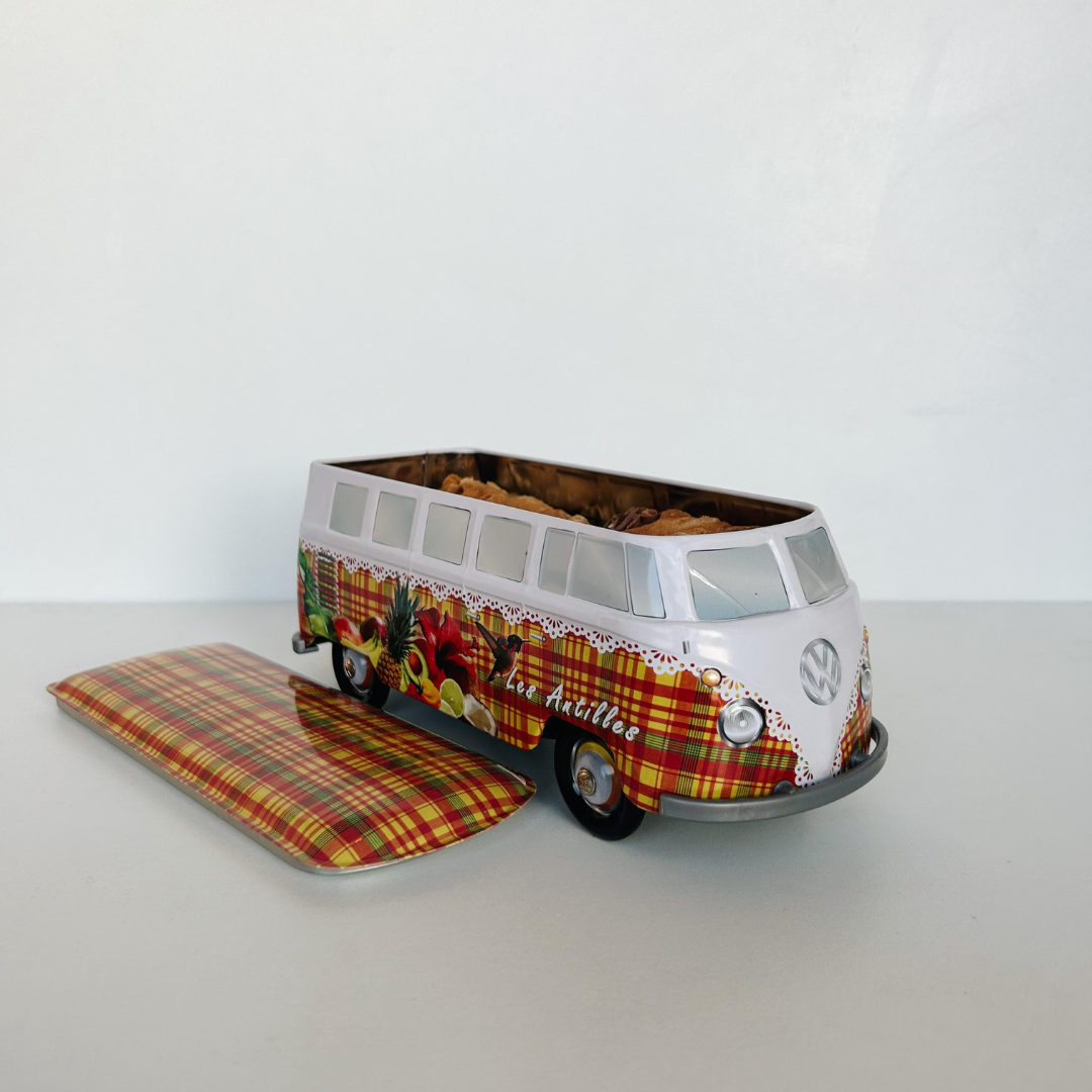 Cannoli Volkswagen Bus Koekblik Antilles (incl. 8 cannoli) - Cannoli Box
