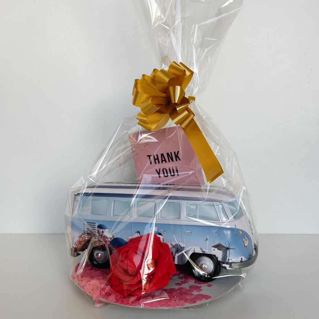 Cannoli Volkswagen Bus Koekblik Santorini (incl. 8 cannoli) - Cannoli Box