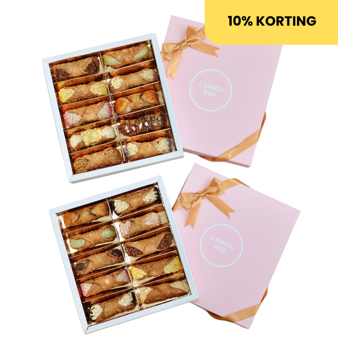20 stuks Cannoli Box (2 boxen) - Cannoli Box
