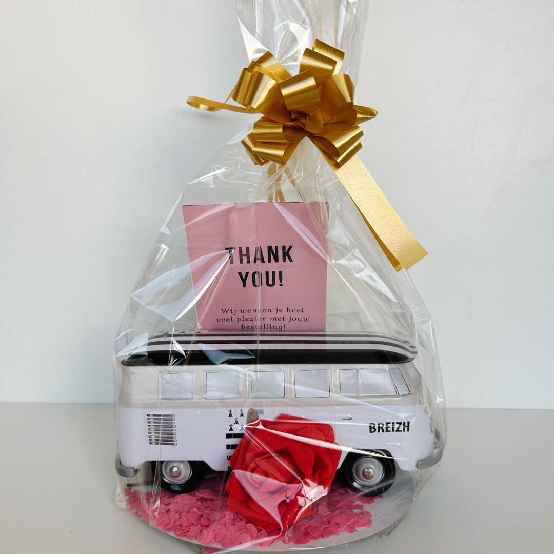 Cannoli Volkswagen Bus Koekblik Bretagne (incl. 8 cannoli) - Cannoli Box