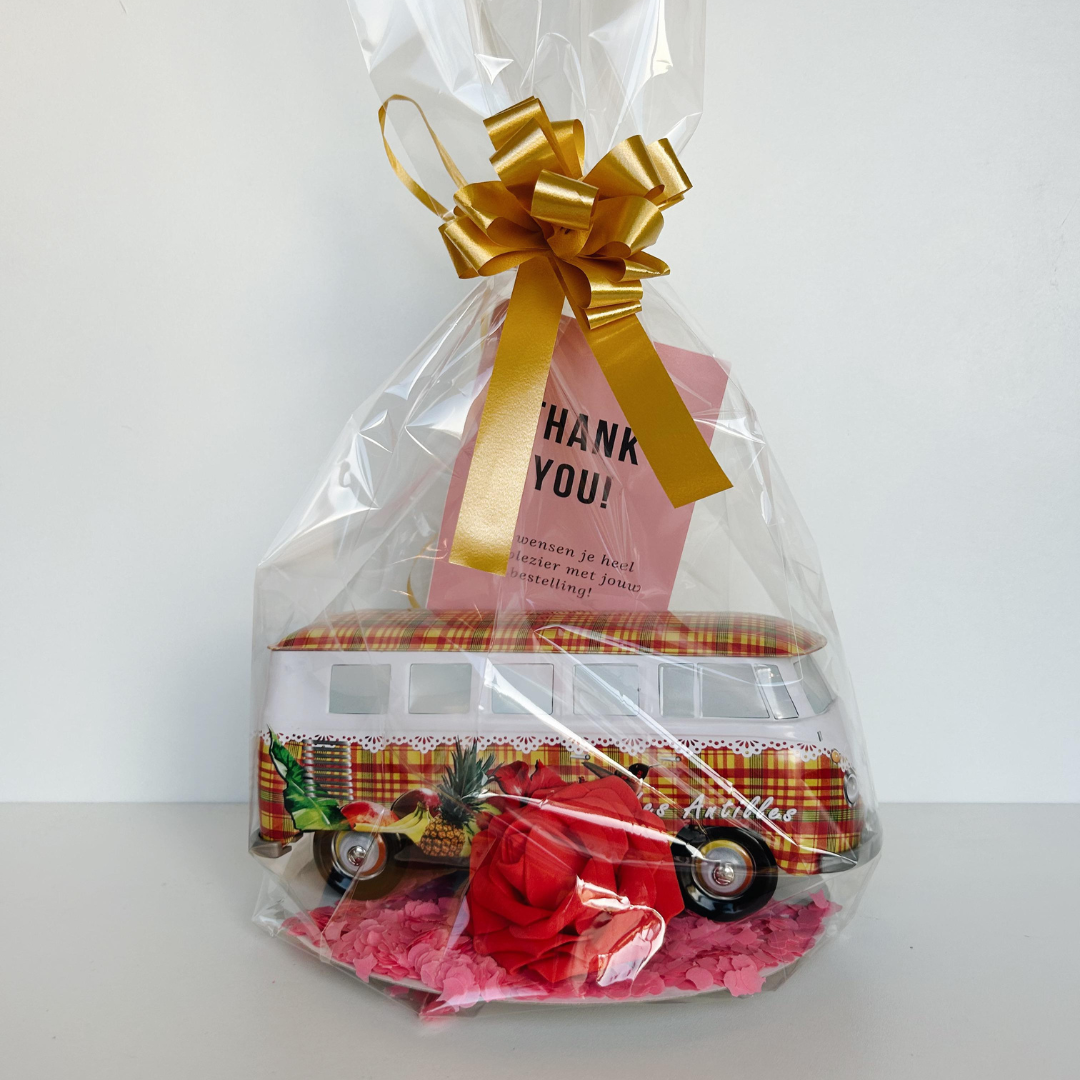 Cannoli Volkswagen Bus Koekblik Antilles (incl. 8 cannoli) - Cannoli Box