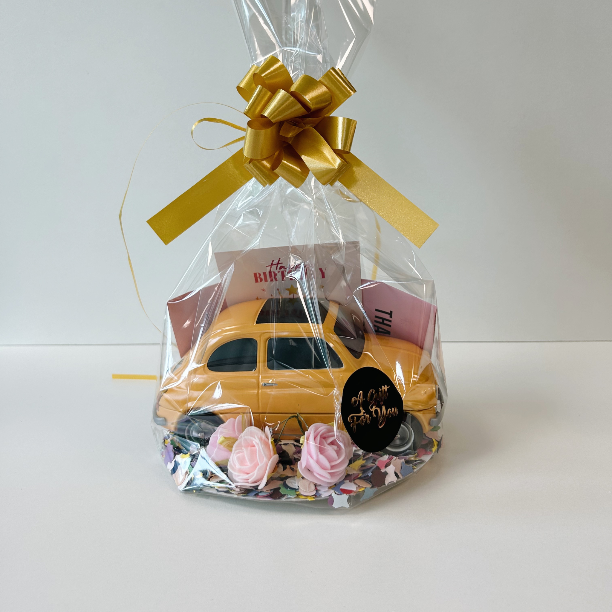 Cannoli Fiat 500 Koekblik Geel (incl. 5 cannoli) - Cannoli Box