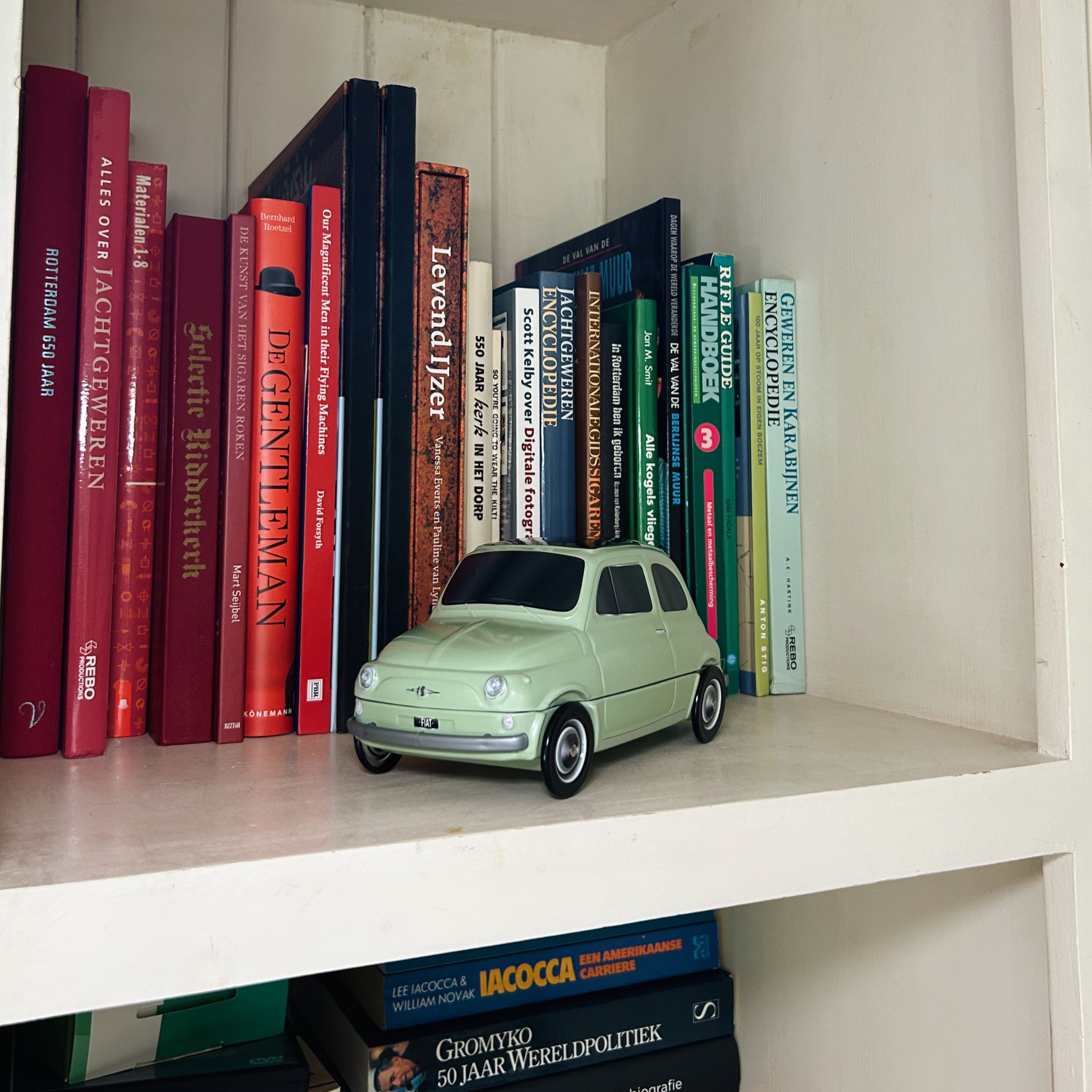 Cannoli Fiat 500 Koekblik Groen (incl. 5 cannoli) - Cannoli Box