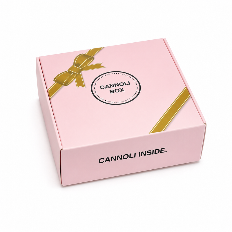 Cannoli-Box (leer) für 3 Cannoli – zum Mitnehmen (50 Stück)