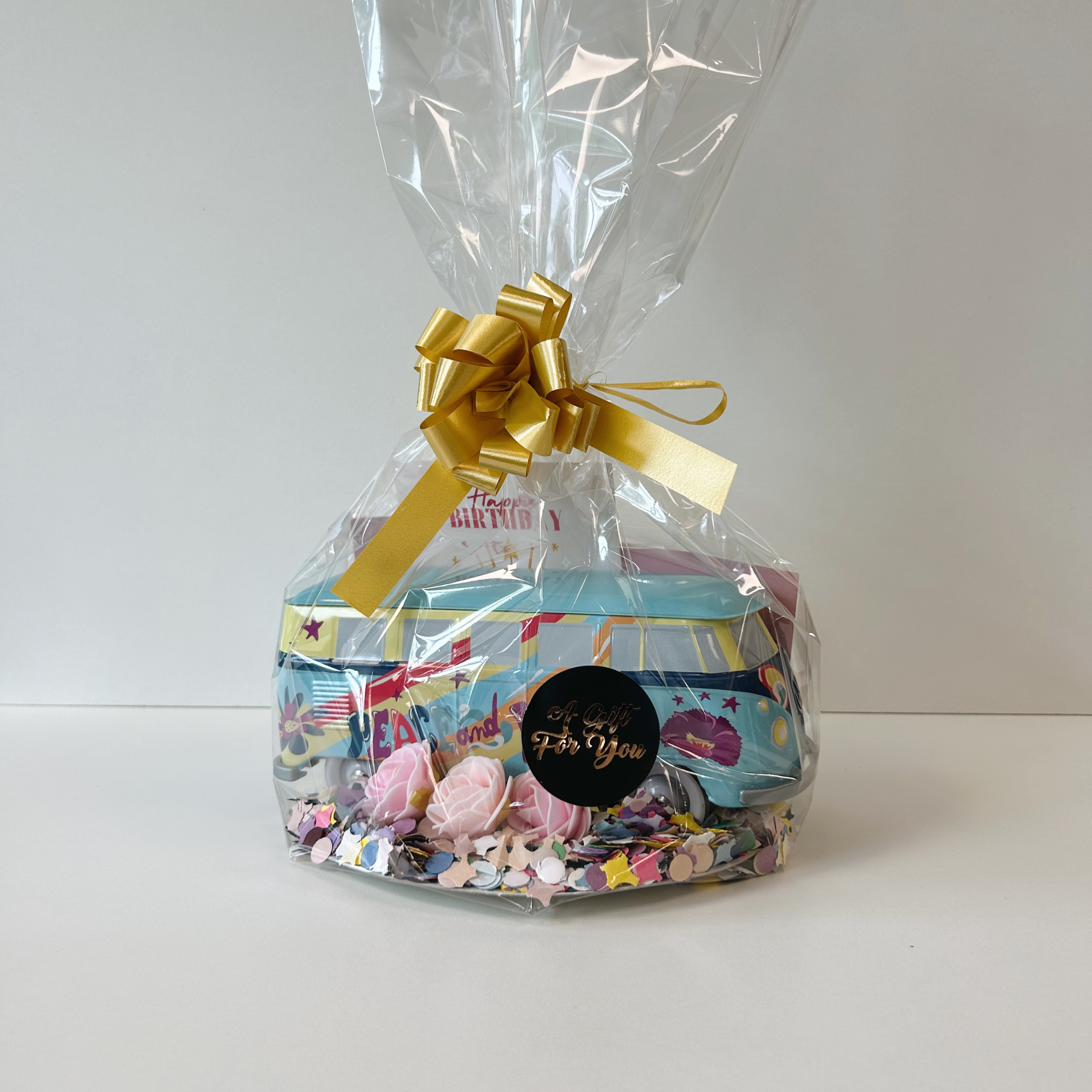 Cannoli Volkswagen Bus Koekblik Hippie (incl. 8 cannoli) - Cannoli Box