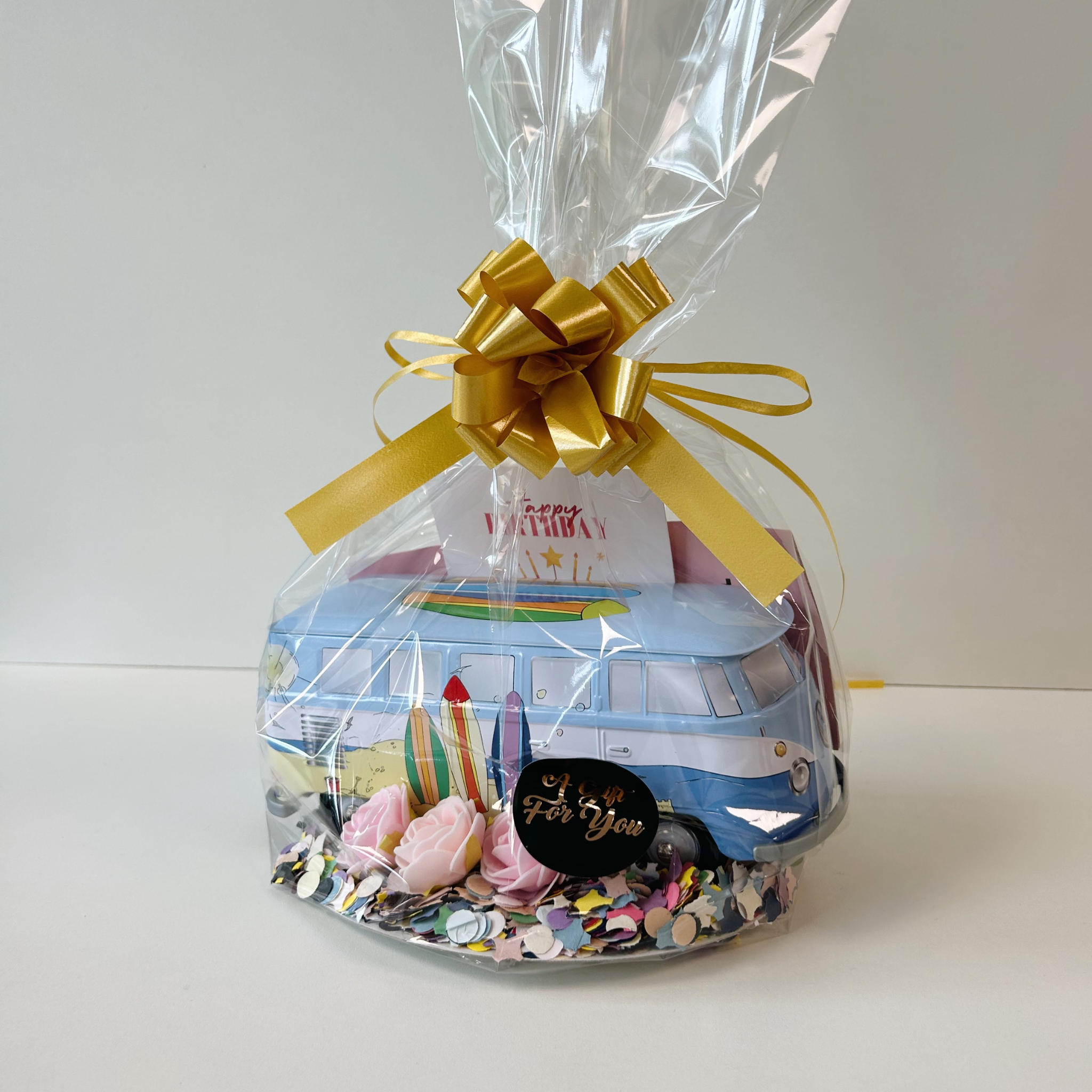 Cannoli Volkswagen Bus Koekblik Surf (incl. 8 cannoli) - Cannoli Box