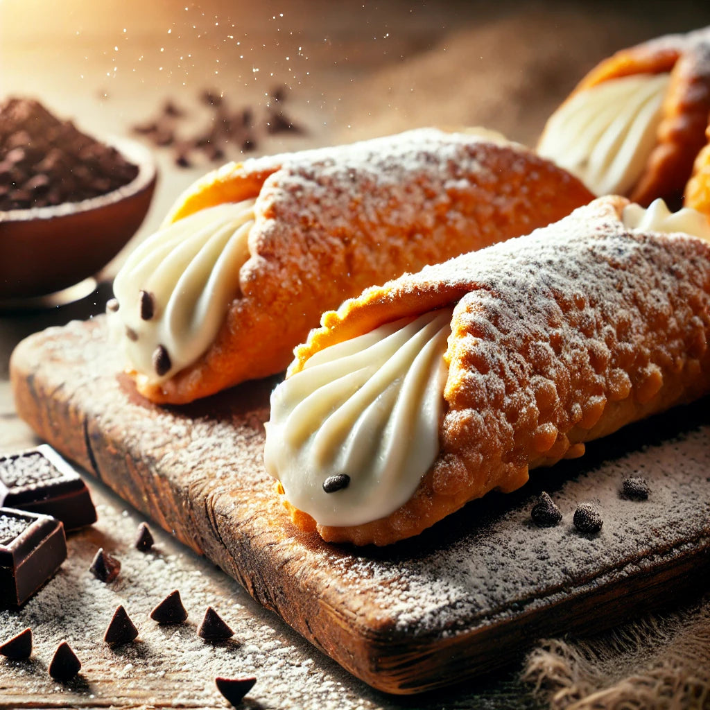 Traditionele Cannoli met ricottavulling