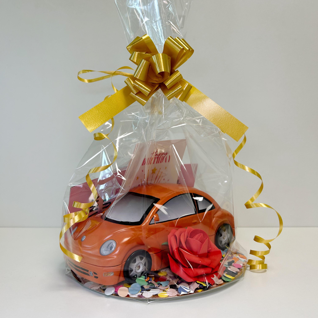 Cannoli Volkswagen Beetle Koekblik Oranje (incl. 5 cannoli)