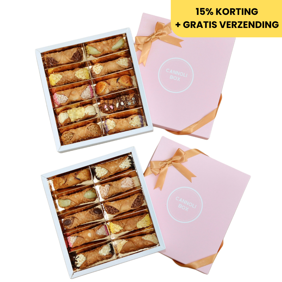 20 stuks Cannoli Box (2 boxen) - Cannoli Box