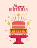 Wenskaart Alles Gute zum Geburtstag