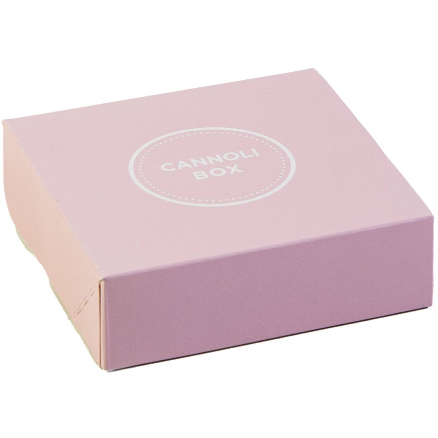 Cannoli Box (leeg) voor 3 stuks cannoli – meeneemverpakking (50 stuks) - Cannoli Box