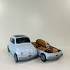 Cannoli Fiat 500 Koekblik Baby Blauw (incl. 5 cannoli)