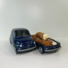 Cannoli Fiat 500 Koekblik Donkerblauw (incl. 5 cannoli)