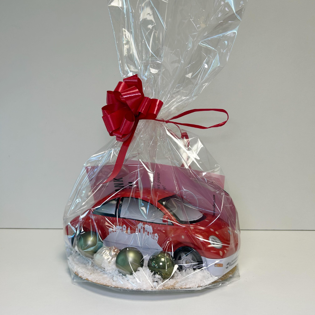 Cannoli Volkswagen Kerst Beetle Koekblik Rood (incl. 5 cannoli)