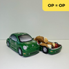 Cannoli Volkswagen Kerst Beetle Koekblik Groen (incl. 5 cannoli)