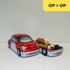 Cannoli Volkswagen Kerst Beetle Koekblik Rood (incl. 5 cannoli)