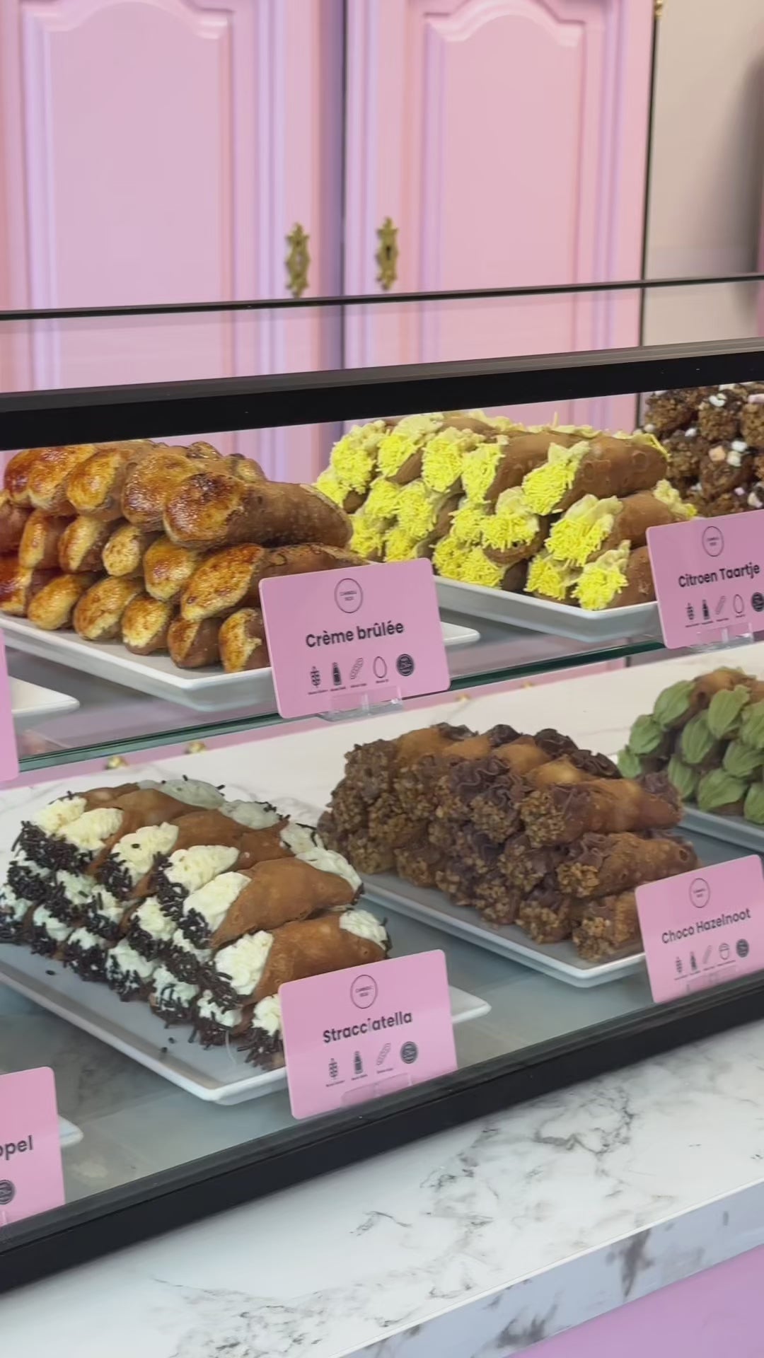 Cannoli Box Vitrine — Breed (8–10 smaken) foto 2